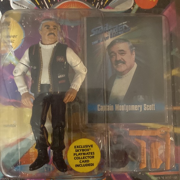 Star Trek the Next Generation CAPTAIN SCOTT( AUTOGRAPHED) in MINT Condition - Picture 4 of 8